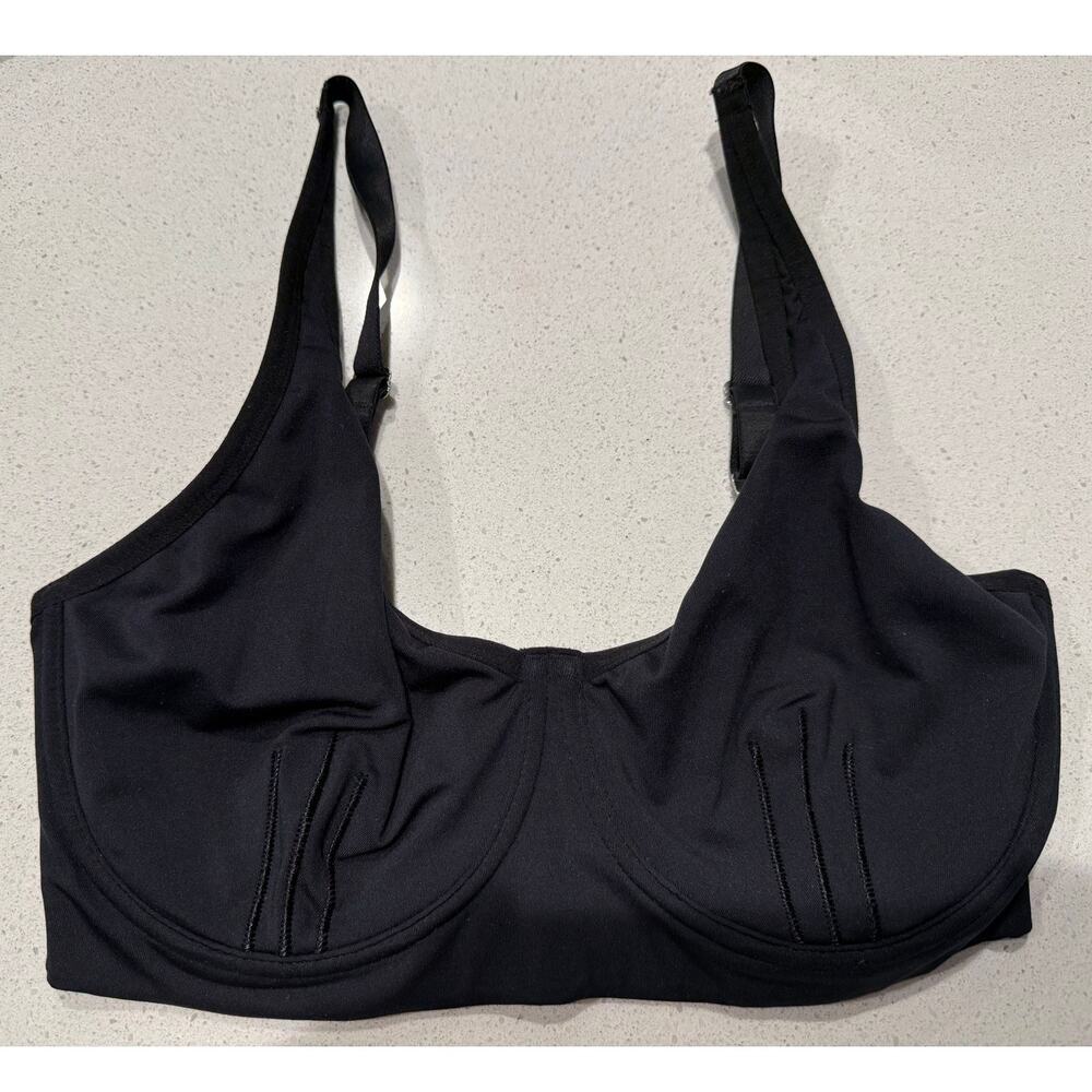 Natori Convertible Cool Max High Impact Bra in‎ Black 34DD